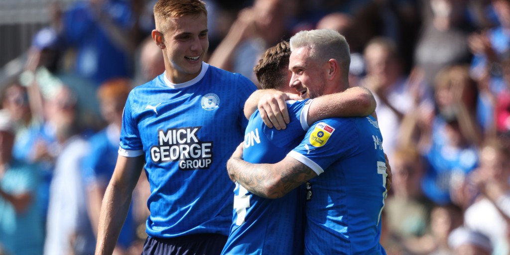 Two Home League Debutants On Target In Posh Victory Peterborough 